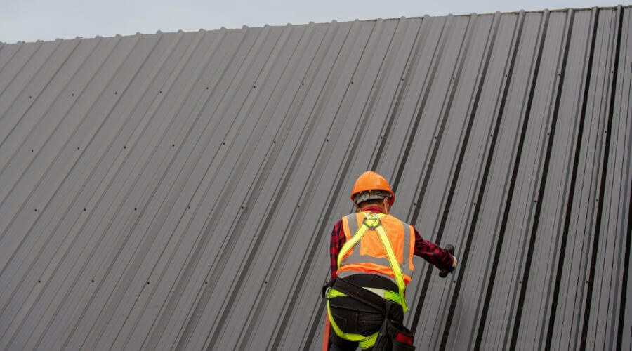 Professional metal roof installation services in Wheeler, MI